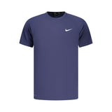 Nike Blue Polyester Men's T-Shirt - DRI-FIT Performance