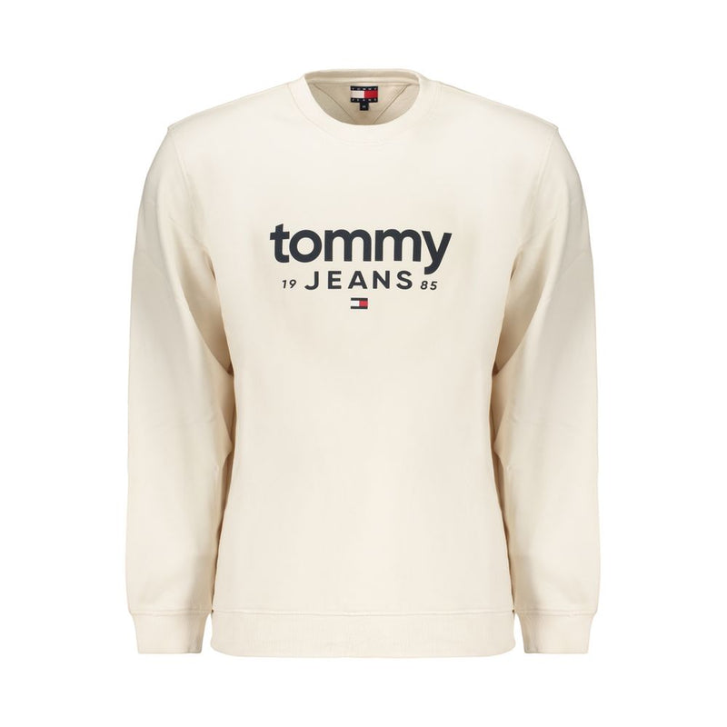 Tommy Hilfiger White Cotton Men's Sweatshirt
