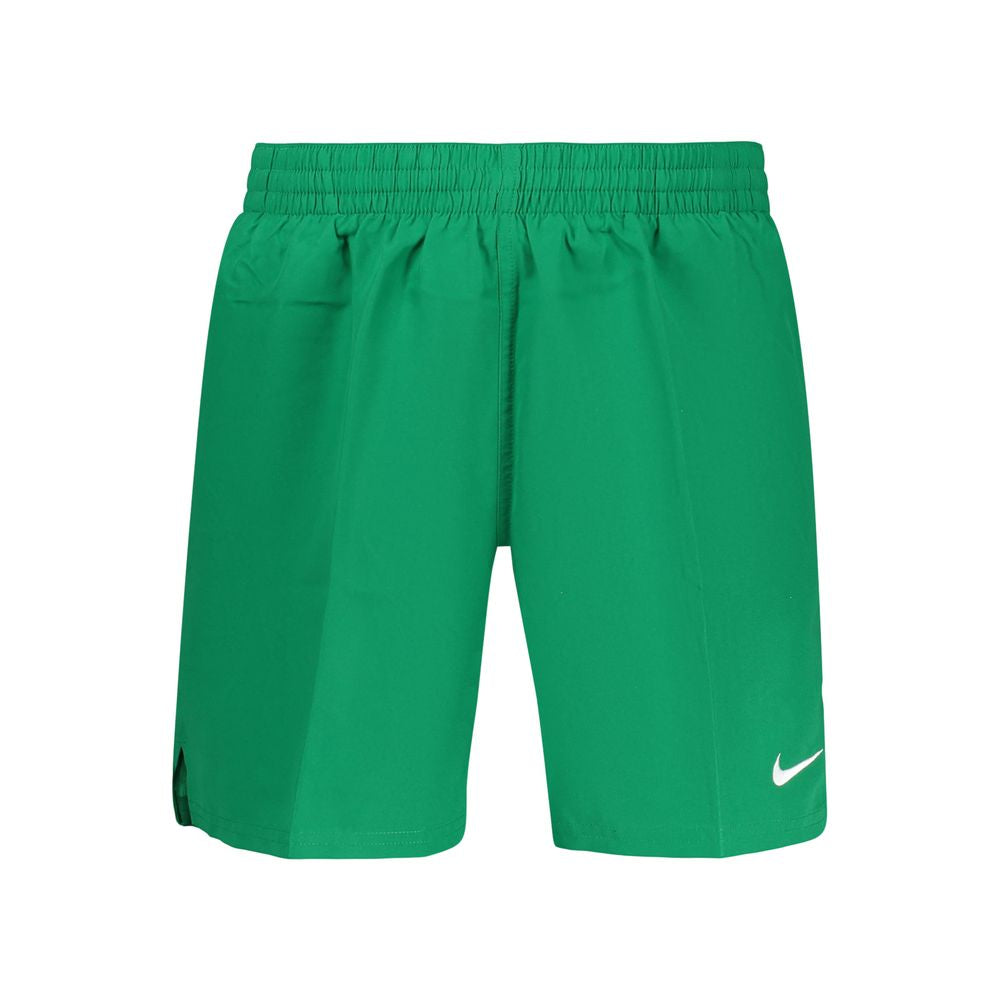 Nike Verde Polyester Men's Swim Boxers