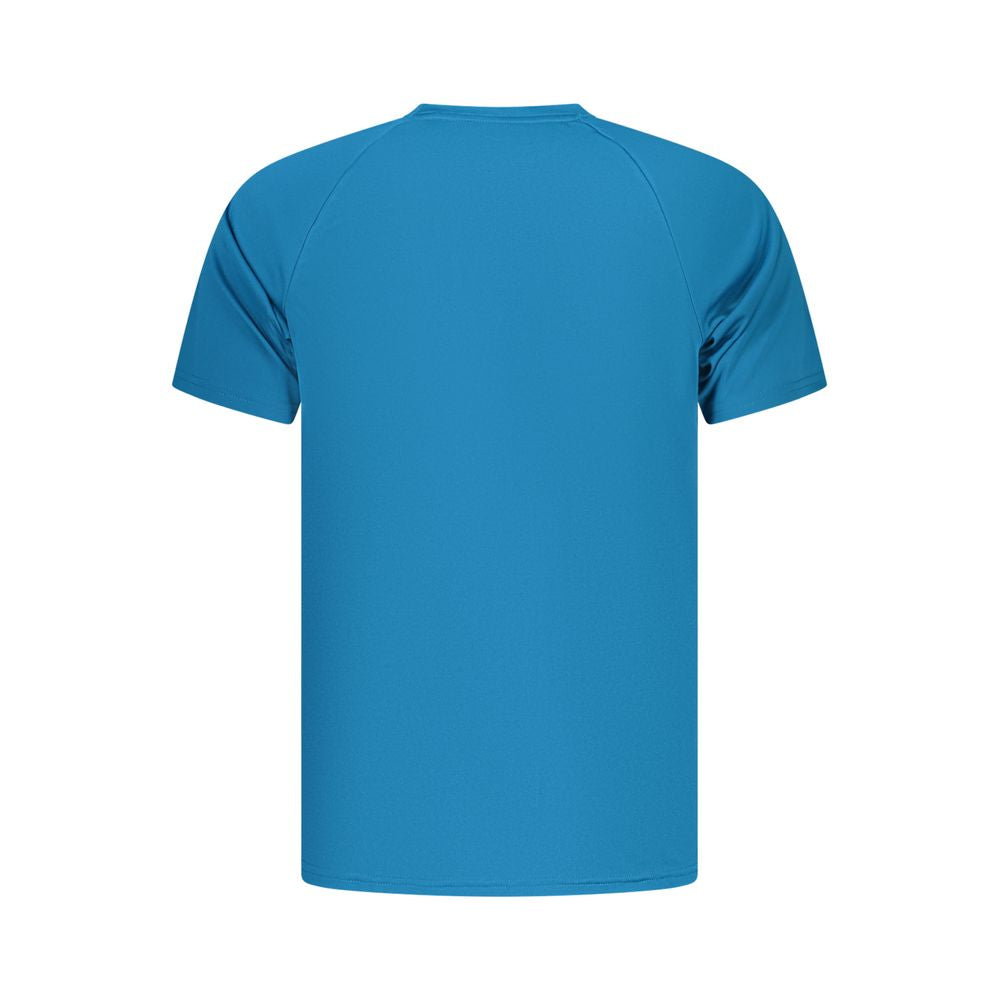 Nike Blue Polyester Men's T-Shirt - Dri-FIT Comfort