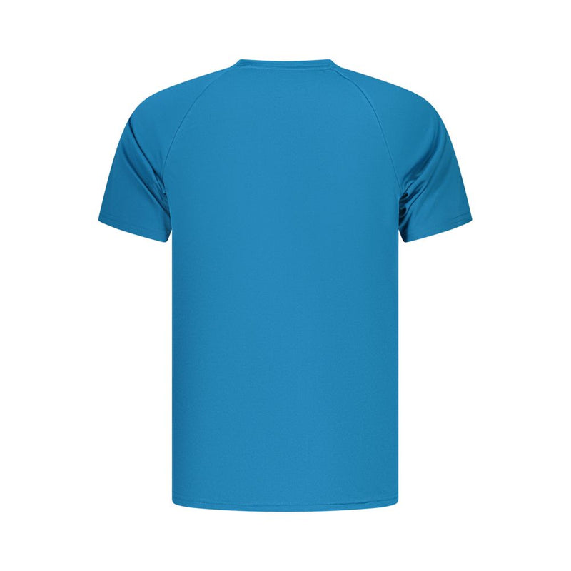Nike Blue Polyester Men's T-Shirt - Dri-FIT Comfort