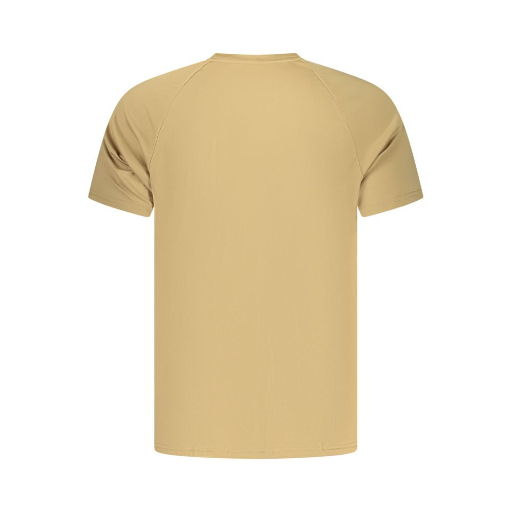 Nike Gold Poliestere Mens T-Shirt - Performance & Style