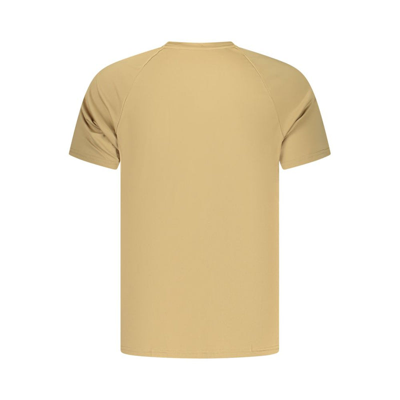 Nike Gold Poliestere Mens T-Shirt - Performance & Style