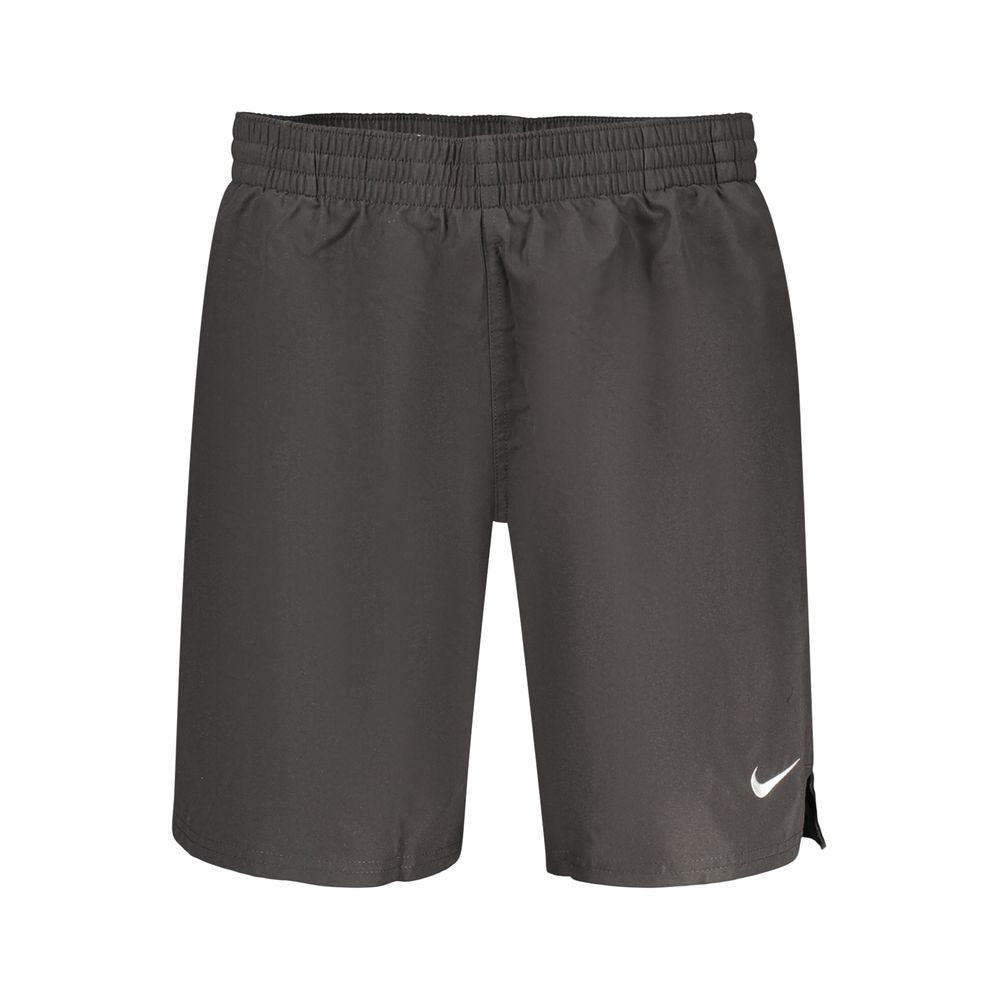 Nike Black Polyester Men's Swim Boxers - Stylish Comfort