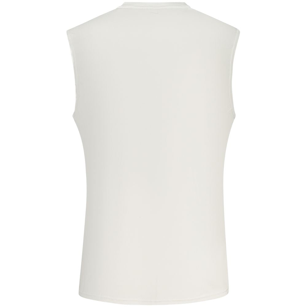 Nike White Polyester Men's Tank Top - Stylish Activewear