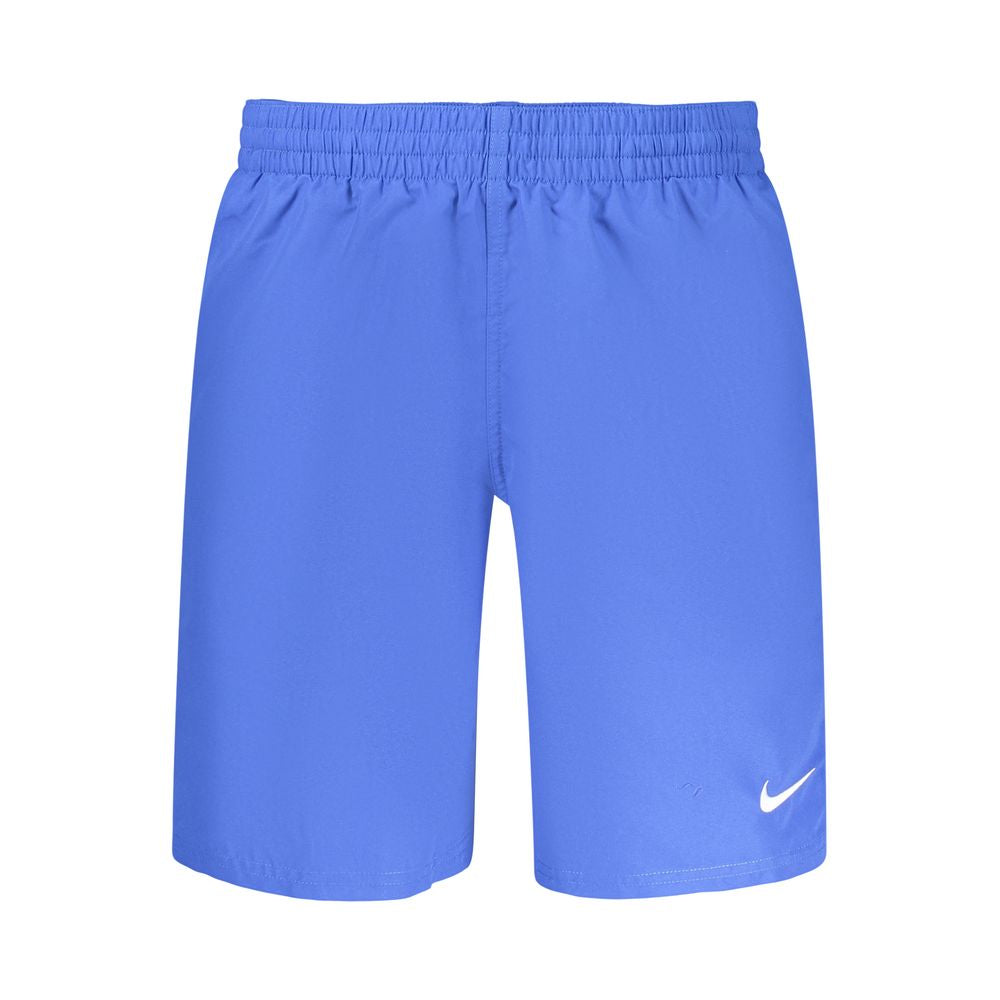 Nike Blue Polyester Swim Boxers for Men