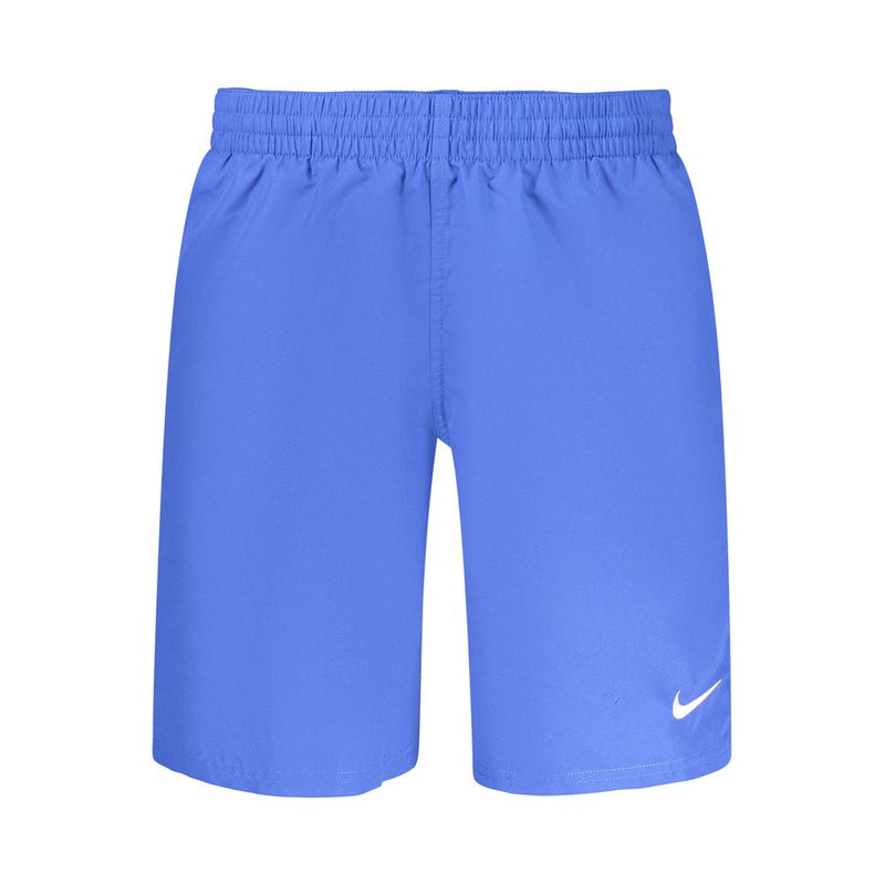 Nike Blue Polyester Swim Boxers for Men