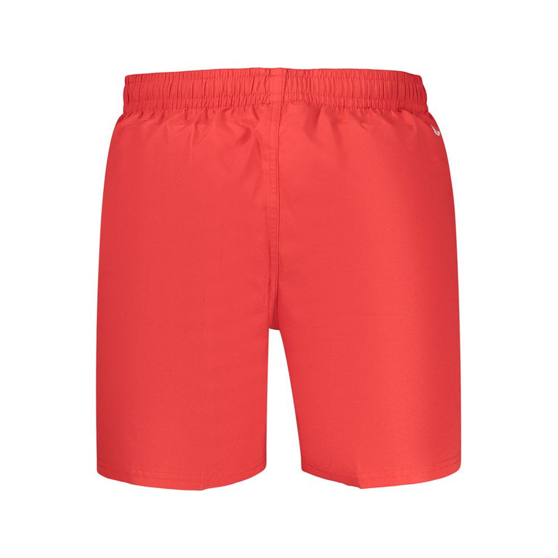 Nike Red Polyester Men's Swim Boxers for Ultimate Comfort