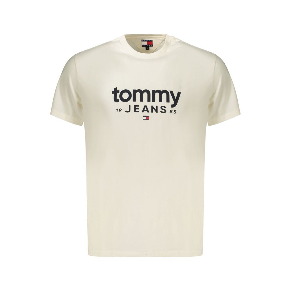 Tommy Hilfiger Bianco T-Shirt en Coton pour Homme