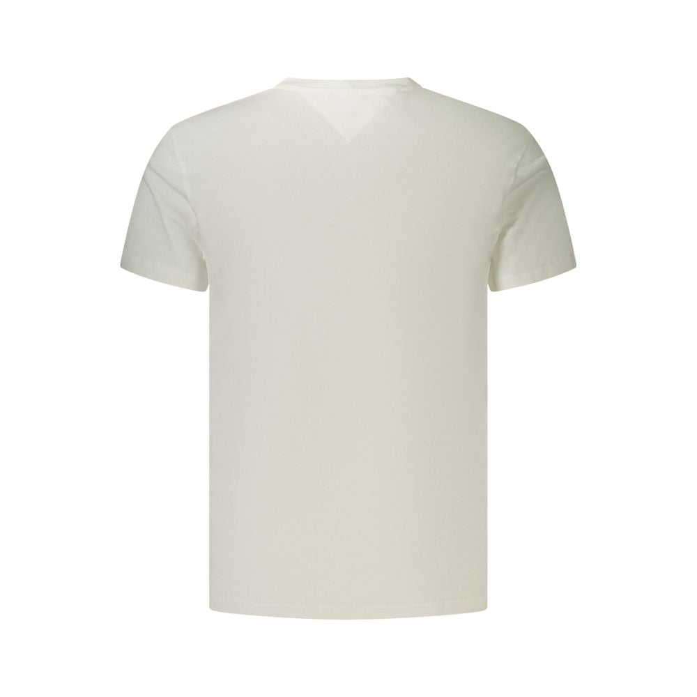 Tommy Hilfiger Bianco T-Shirt en Coton pour Homme