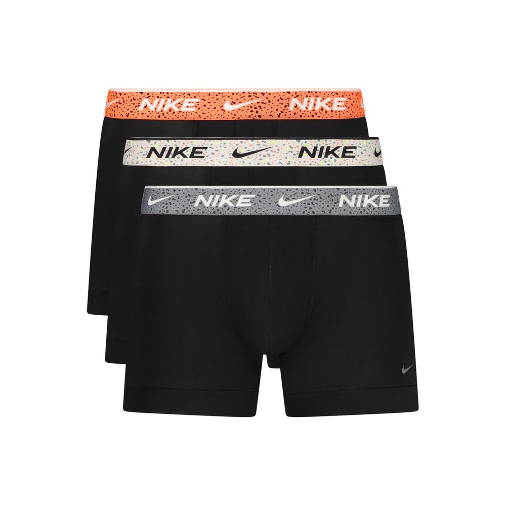 Nike Black Cotton Men's Boxer Shorts Tri-Pack