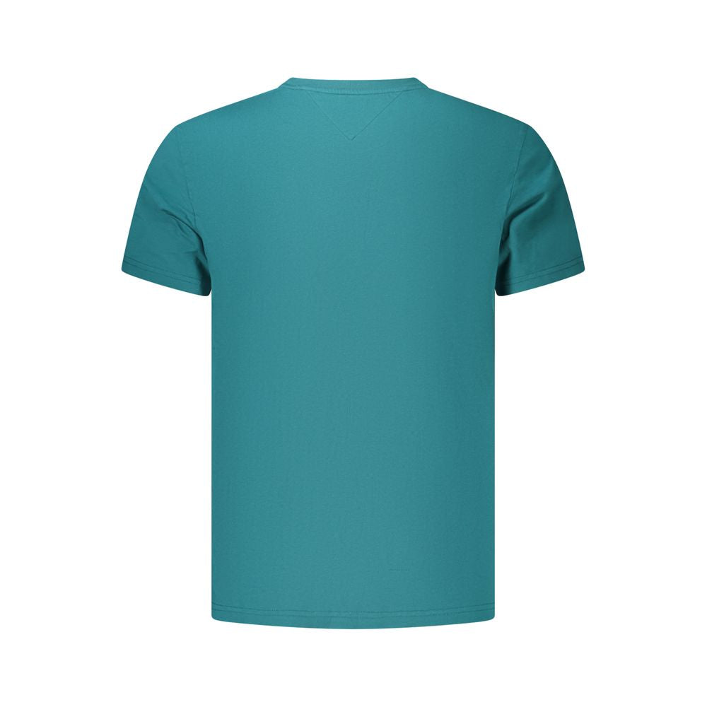 Tommy Hilfiger T-Shirt en Coton Vert pour Homme