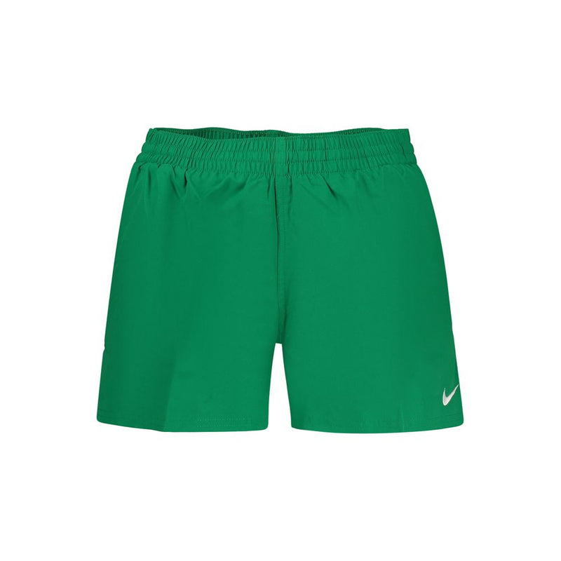 Nike Green Polyester Men's Swim Boxers for Stylish Summer Wear