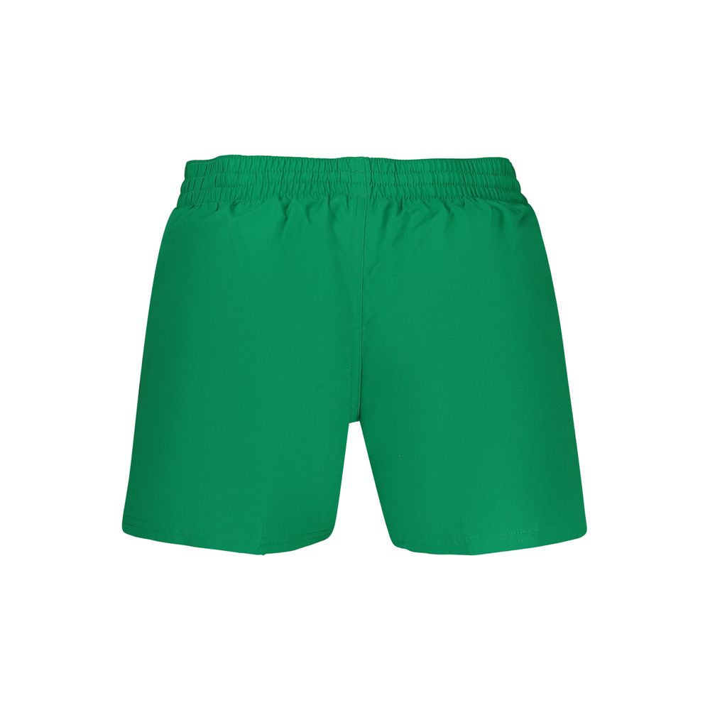 Nike Green Polyester Men's Swim Boxers for Stylish Summer Wear