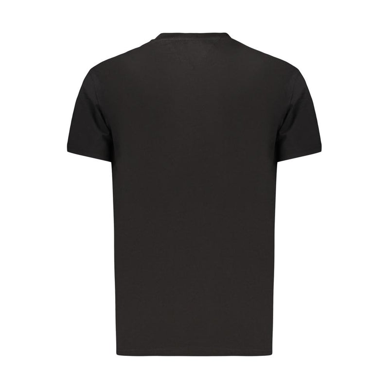 Tommy Hilfiger Black Cotton Mens T-Shirt