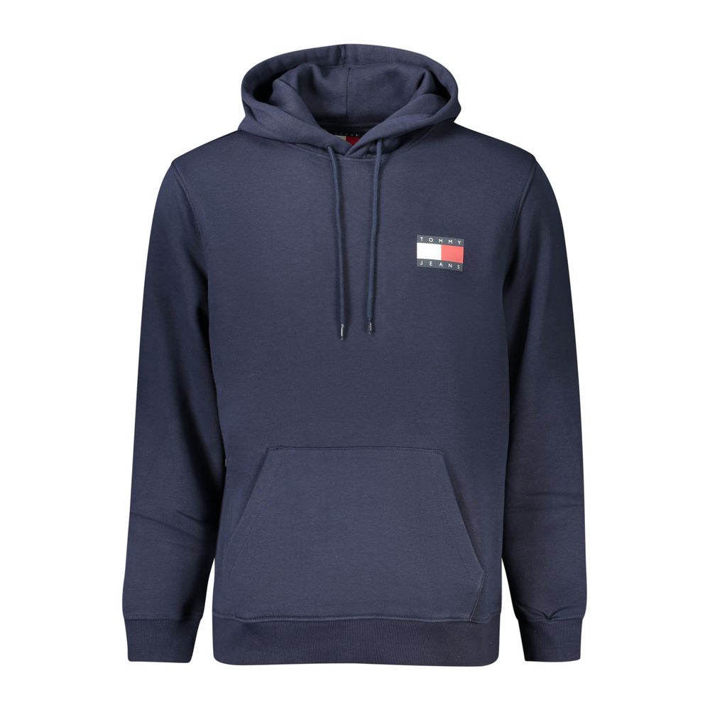 Tommy Hilfiger Blue Cotton Men's Sweatshirt - Stylish & Comfortable