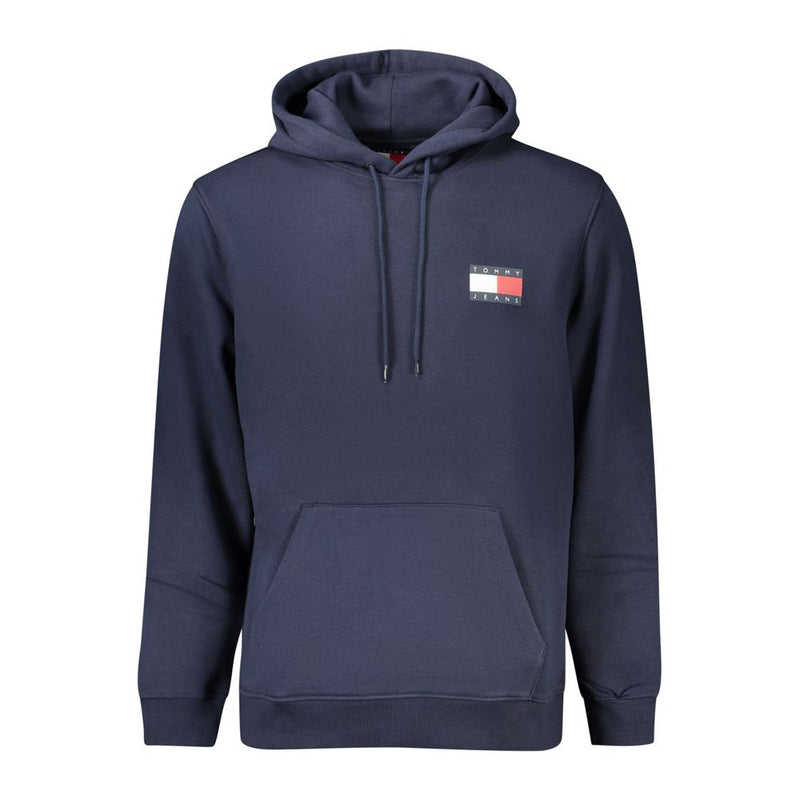 Tommy Hilfiger Blue Cotton Men's Sweatshirt - Stylish & Comfortable