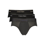 Calvin Klein Black Cotton Men Brief
