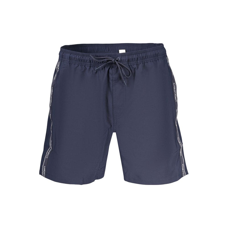 Calvin Klein Blue Polyester Men's Swim Shorts