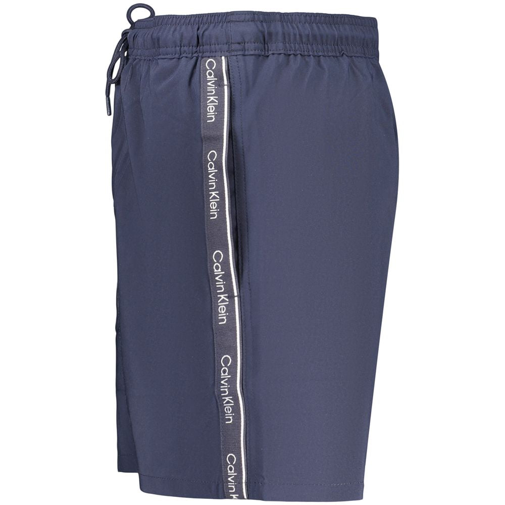 Calvin Klein Blue Polyester Men's Swim Shorts