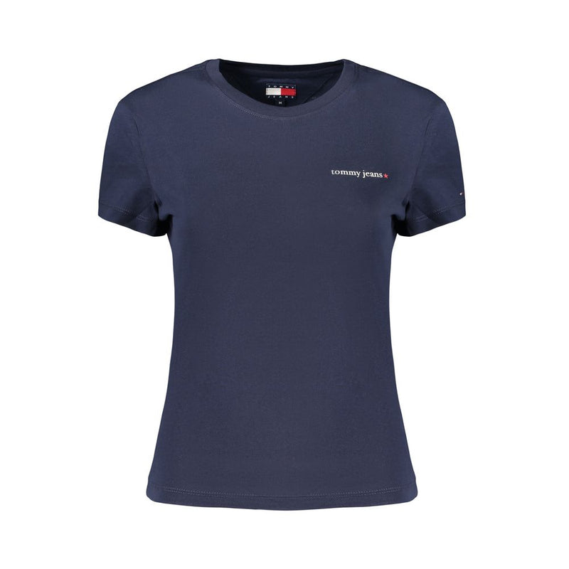Tommy Hilfiger Blue Cotton T-Shirt for Women - Stylish Comfort