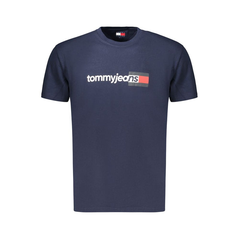 Tommy Hilfiger Blue Cotton T-Shirt - Style and Comfort Combined