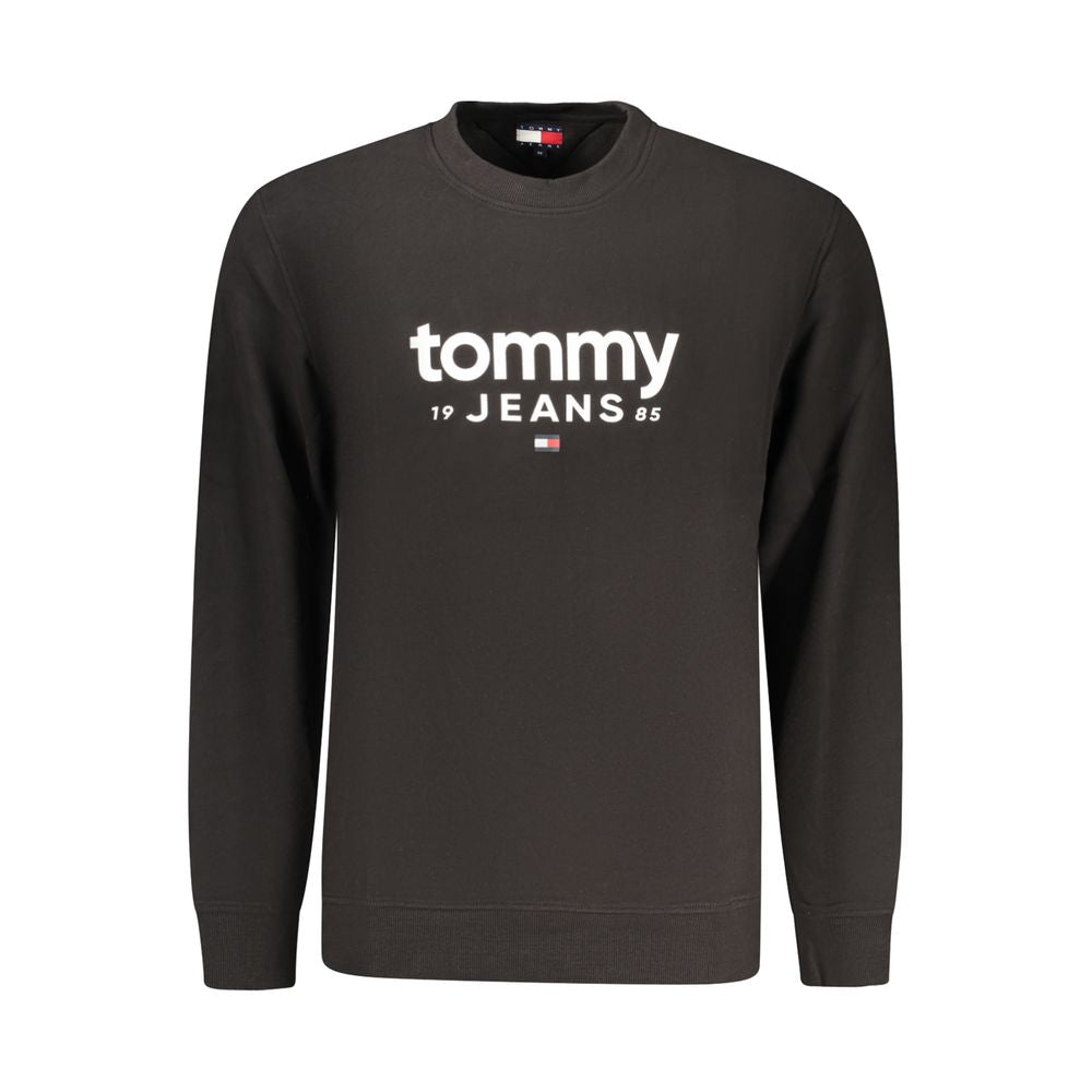 Tommy Hilfiger Sweatshirt en Coton Noir pour Homme