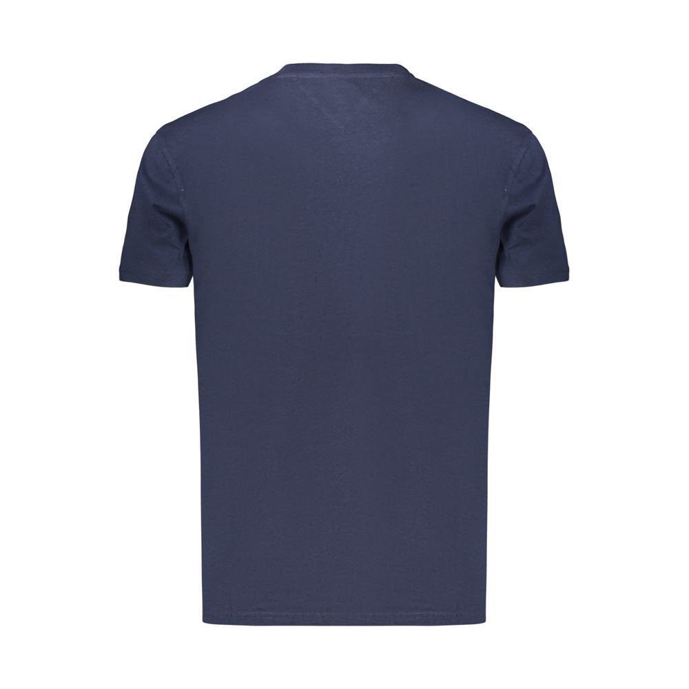 Tommy Hilfiger Blue Cotton T-Shirt - Style and Comfort Combined