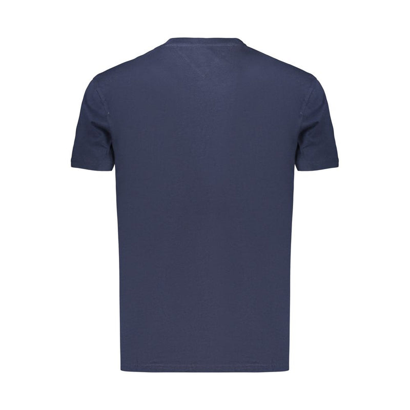 Tommy Hilfiger Blue Cotton T-Shirt - Style and Comfort Combined