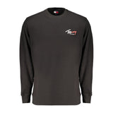 Tommy Hilfiger Black Cotton Sweatshirt - Casual Comfort