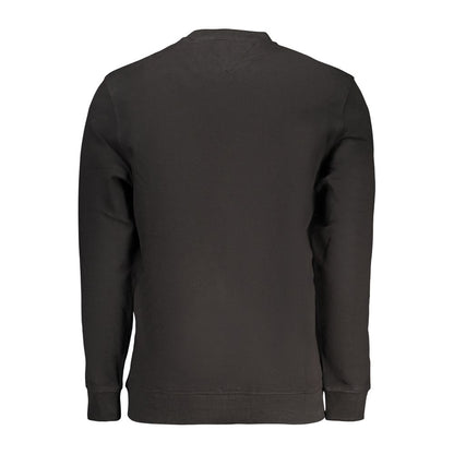 Tommy Hilfiger Black Cotton Sweatshirt