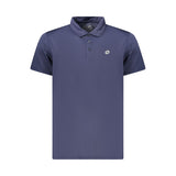 Lotto Polo Shirt en Polyester Bleu pour Hommes