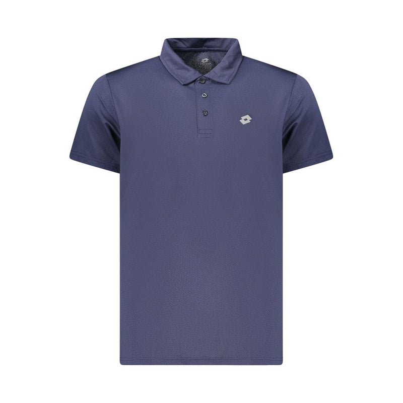 Lotto Polo Shirt en Polyester Bleu pour Hommes