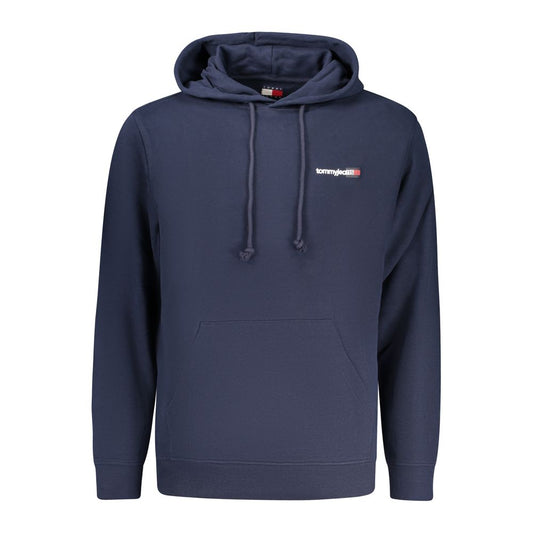 Tommy Hilfiger Blue Cotton Sweatshirt - Stylish Comfort