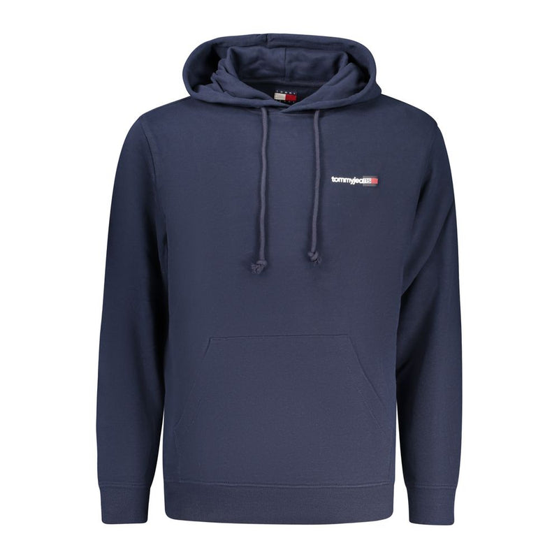 Tommy Hilfiger Blue Cotton Sweatshirt - Stylish Comfort