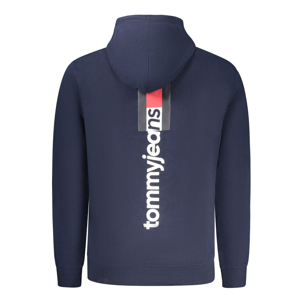Tommy Hilfiger Blue Cotton Sweatshirt - Stylish Comfort