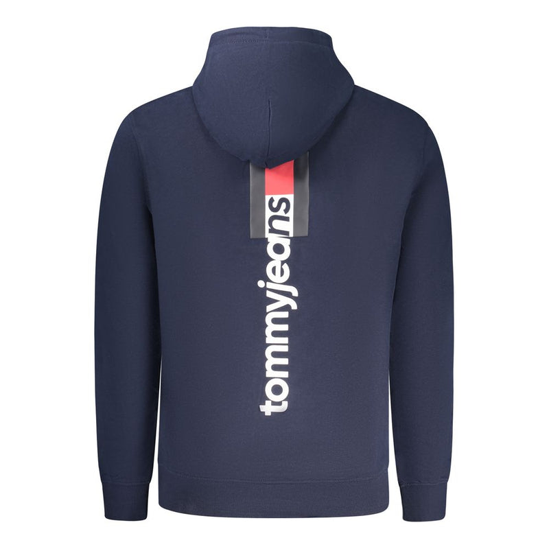 Tommy Hilfiger Blue Cotton Sweatshirt - Stylish Comfort