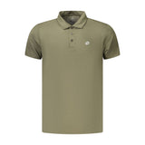 Lotto Green Polyester Polo Shirt - Comfort and Style Combined