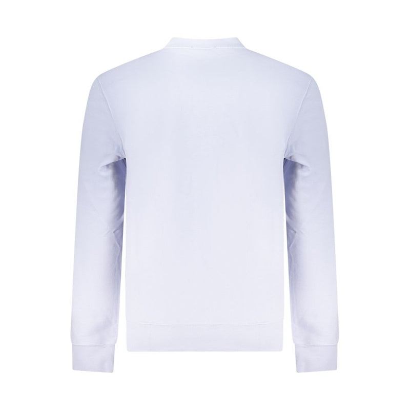 Calvin Klein Purple Cotton Sweatshirt - Classic Fit Crew Neck