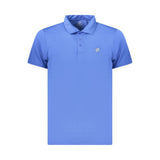 Lotto Blue Polyester Polo Shirt - Comfort and Style Combined
