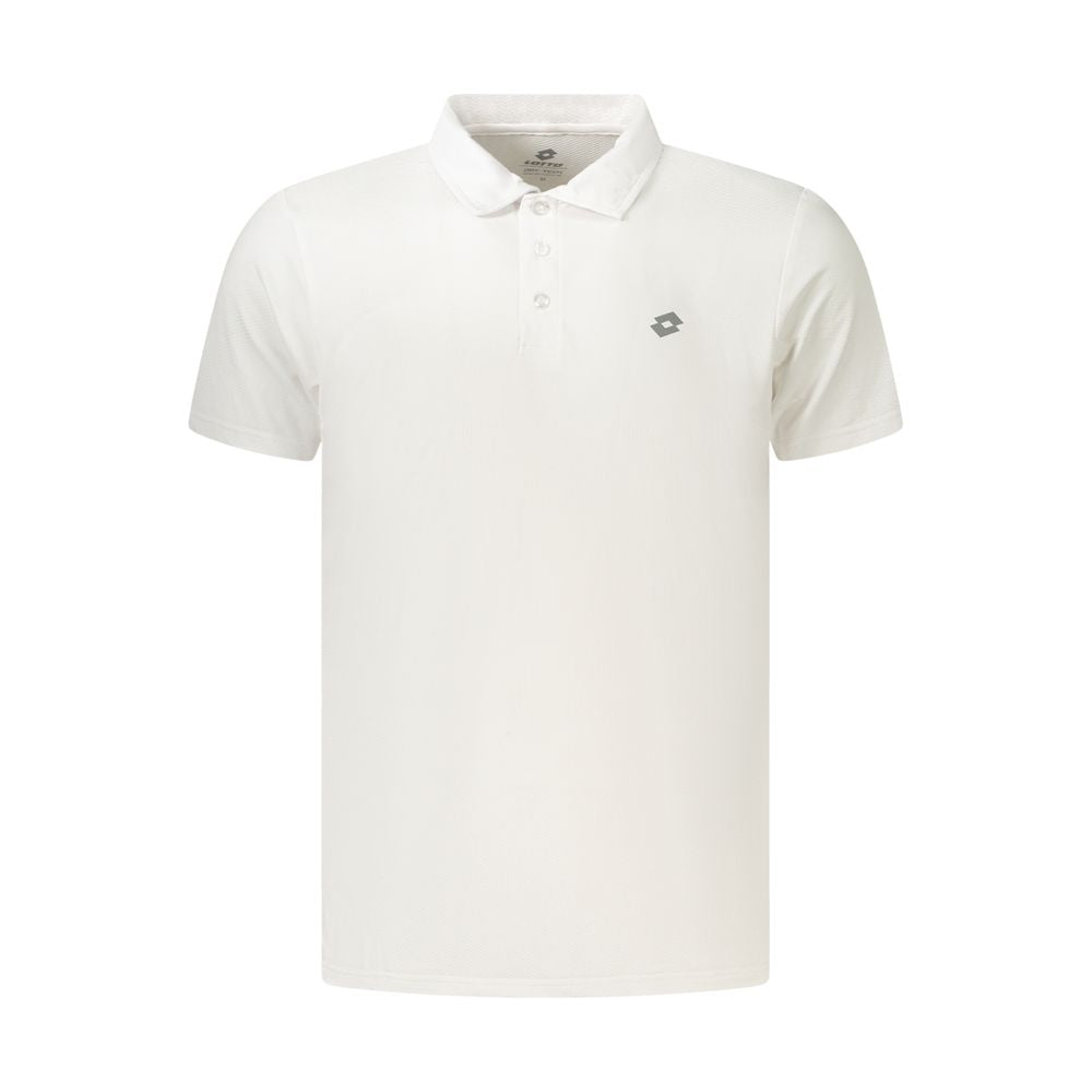Lotto Polo Shirt Blanc en Polyester pour Homme