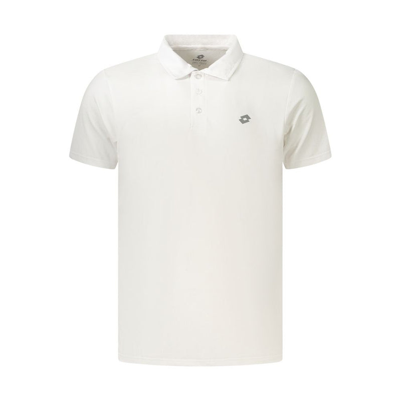Lotto Polo Shirt Blanc en Polyester pour Homme