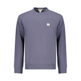 Calvin Klein Blue Cotton Sweatshirt - Classic Fit Crew Neck