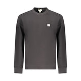 Calvin Klein Black Cotton Sweatshirt - Classic Crew Neck Design