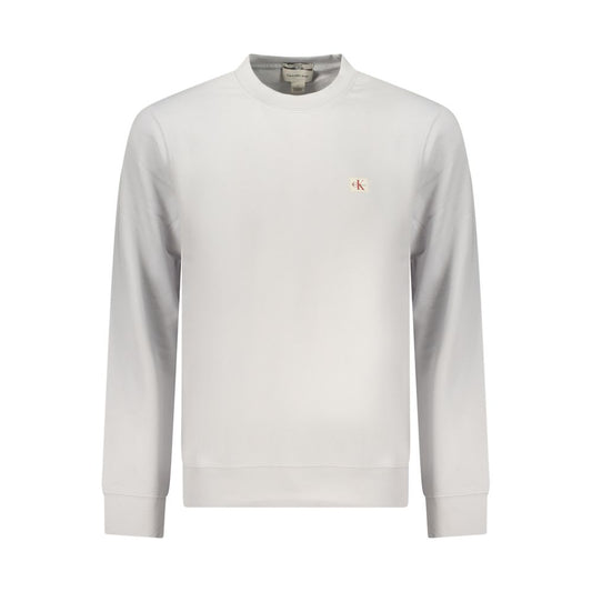 Calvin Klein Gray Cotton Sweatshirt for Men