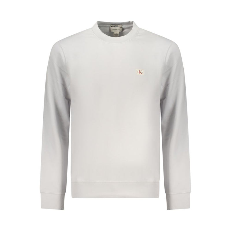 Calvin Klein Gray Cotton Sweatshirt for Men