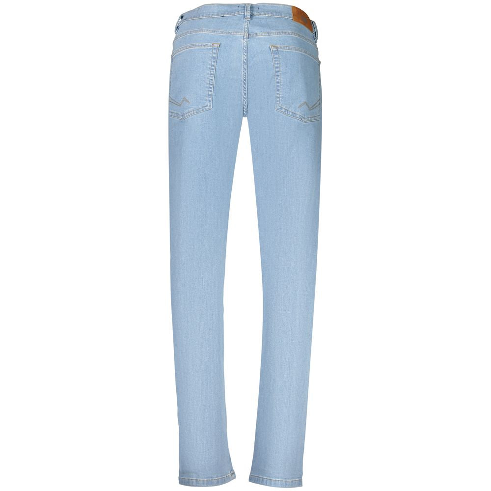 Norway 1963 Blue Cotton Jeans Denim - Regular Fit
