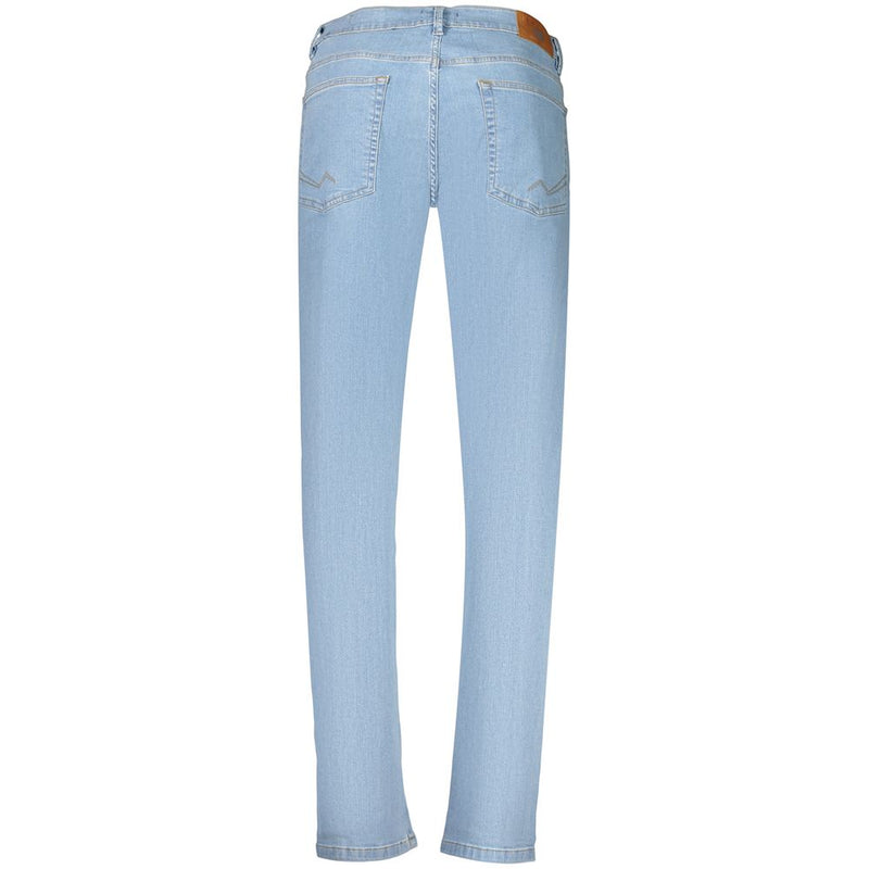 Norway 1963 Blue Cotton Jeans Denim - Regular Fit