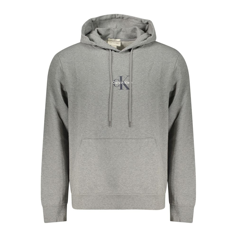 Calvin Klein Gray Cotton Sweatshirt for Men