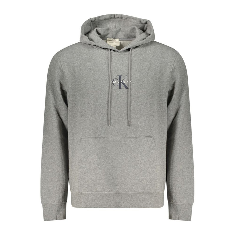 Calvin Klein Gray Cotton Sweatshirt for Men